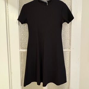 Black Short Sleeve Dress